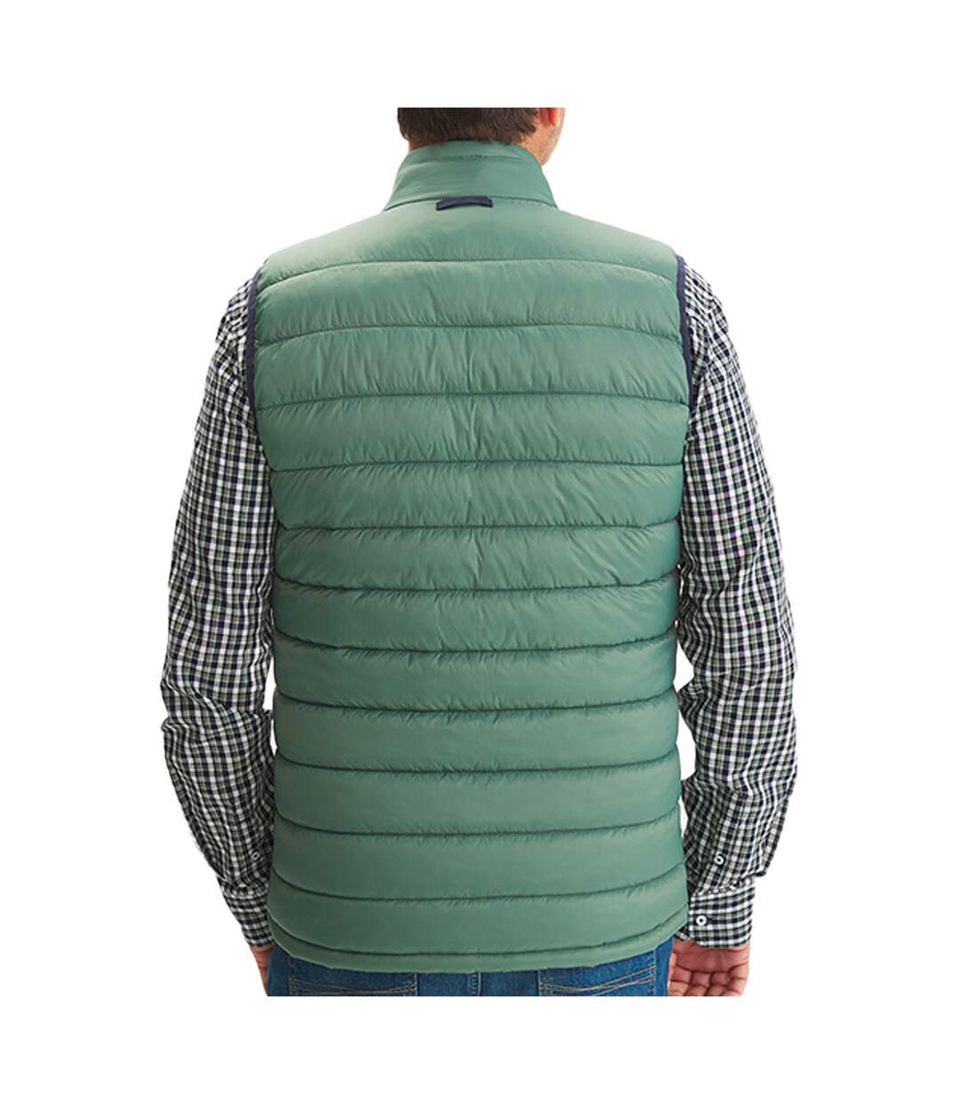 Doudoune Sans Manches Vert Homme TBS Fabian