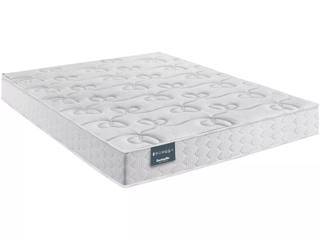 Matelas Dunlopillo 100% latex ferme 7 zones 20cm DAHLIA 120x190