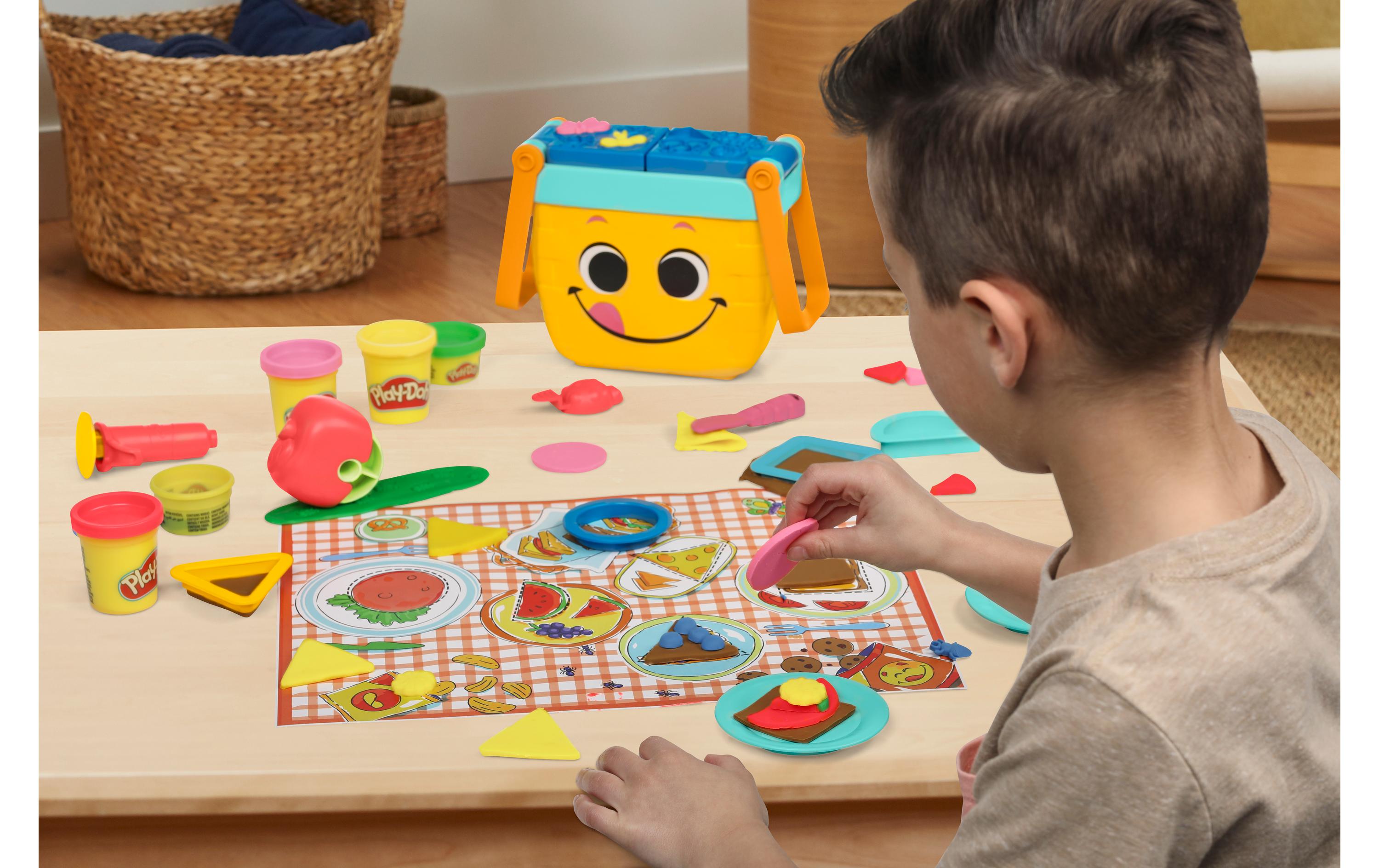Knetspielzeug Korbi, der Picknick-KorbPicknick-Knetset für Einsteiger