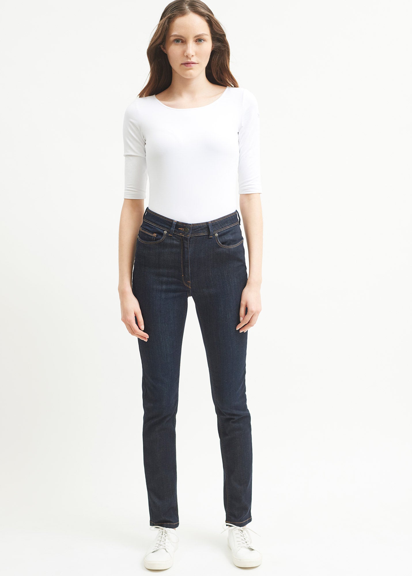 Jean taille haute Mimosa