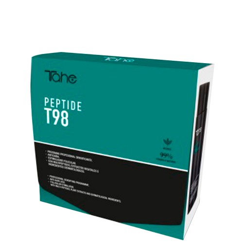 Tahe Peptide T98 Concentrado 6x10ml   Shampoo Antiqueda Densificante 300ml