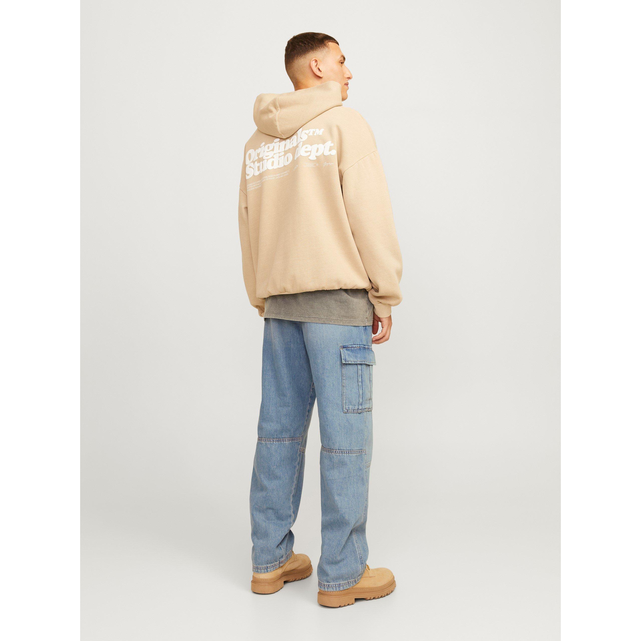Jack and Jones Eddie Wide Leg Jeans Mens