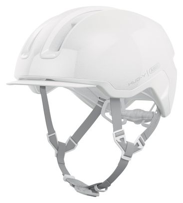 Casque Ville Abus HUD-Y Puristic Blanc Brillant