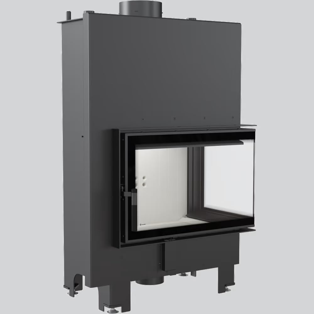 Kratki Wasserführender Kamineinsatz MBM rechts 12 kW Ø 180