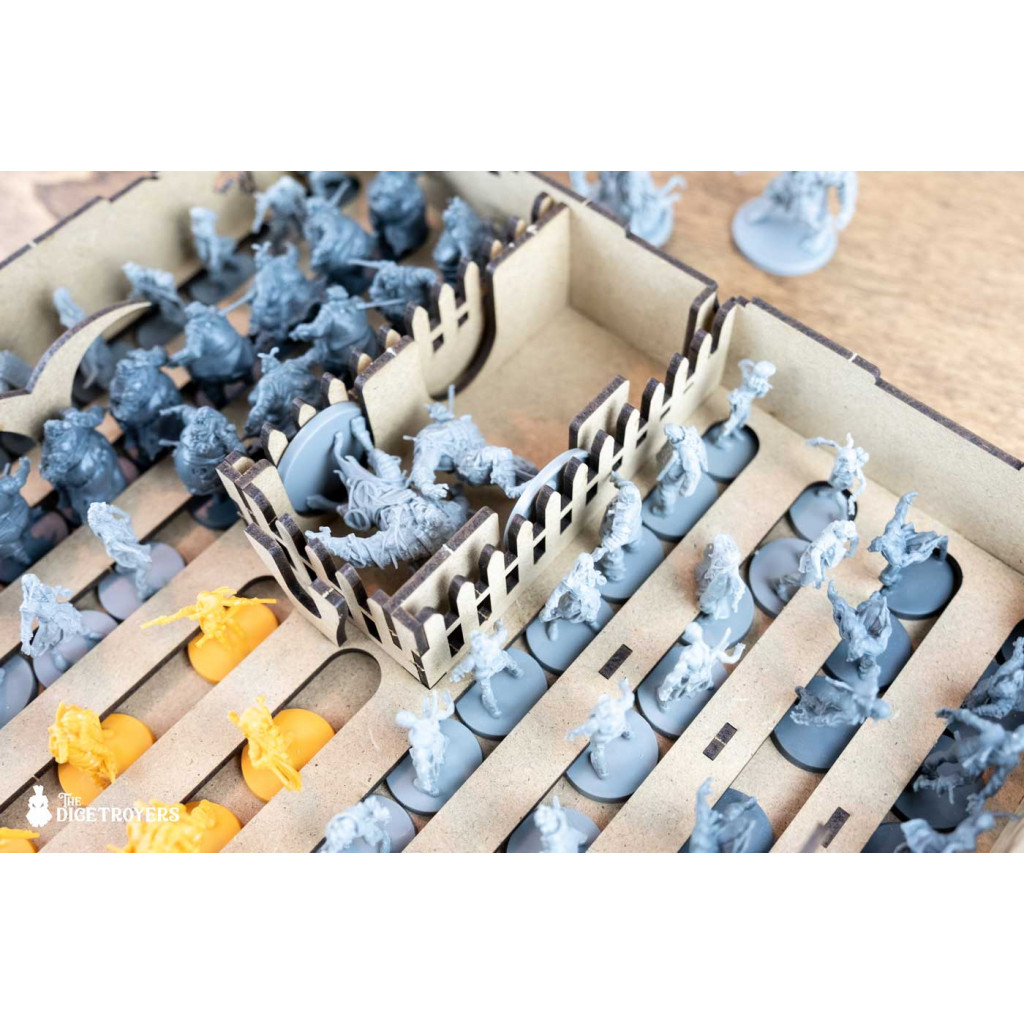 Rangement pour Boîte Dicetroyers - Zombicide (Saison 1) - 2ème Edition