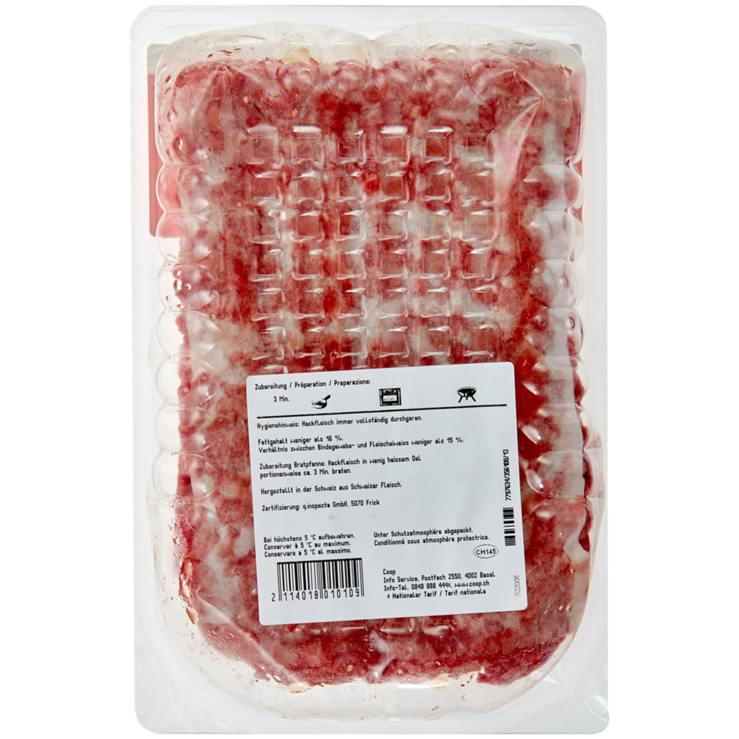 Hackfleisch Rind ca. 500g