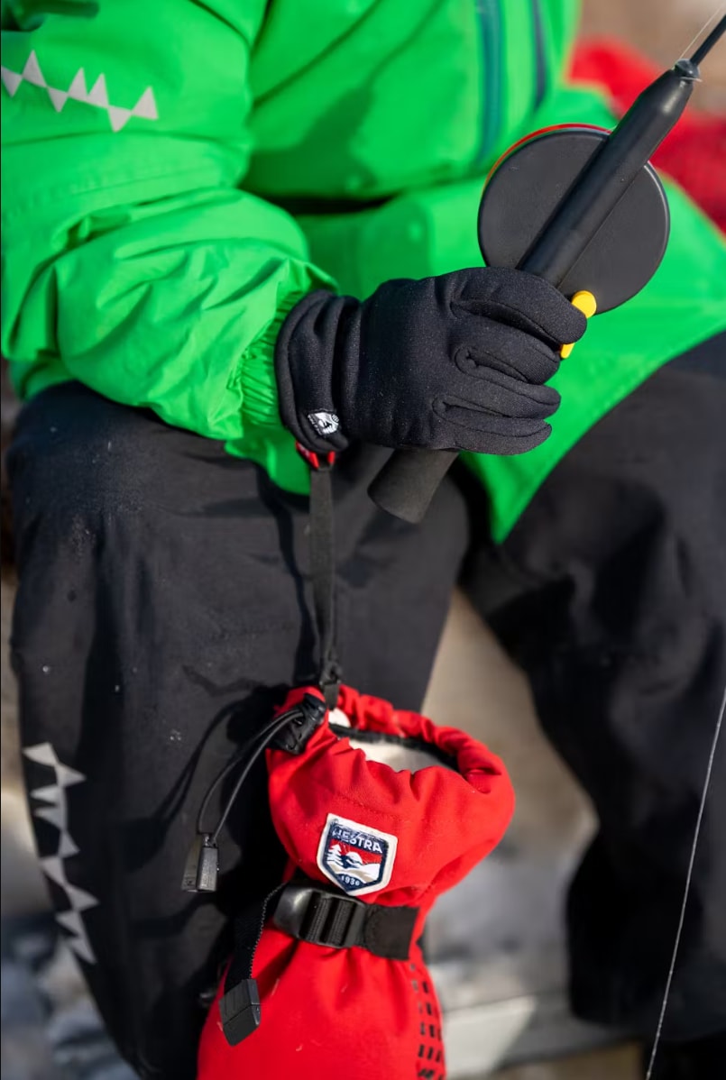 Hestra Touch Point Fleece Liner JR 5 finger<br>Myk og komfortabel fleecehanske for barn!
