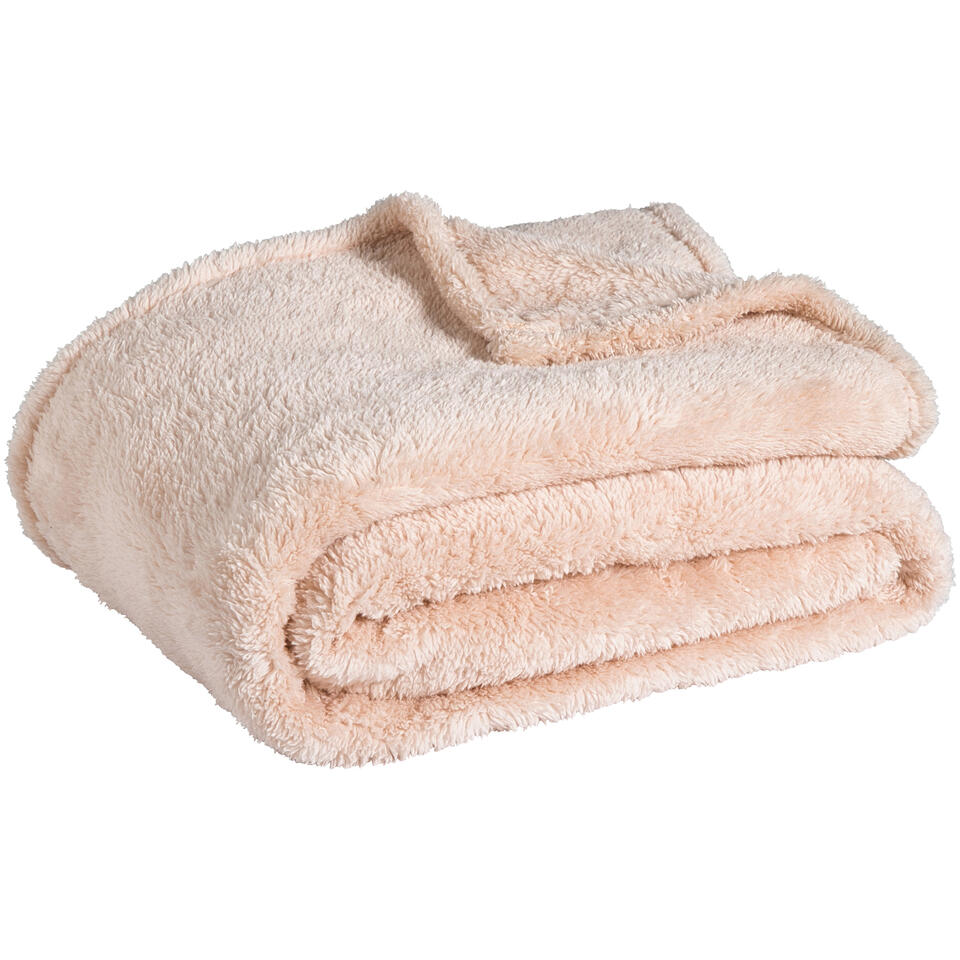 Plaid Flaine Roze 130x160 cm