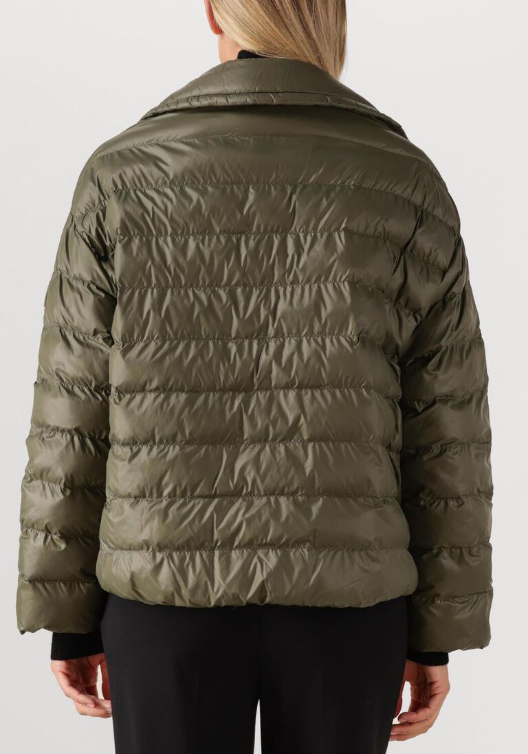 khaki luisa cerano gewatteerde jas 428511/4133