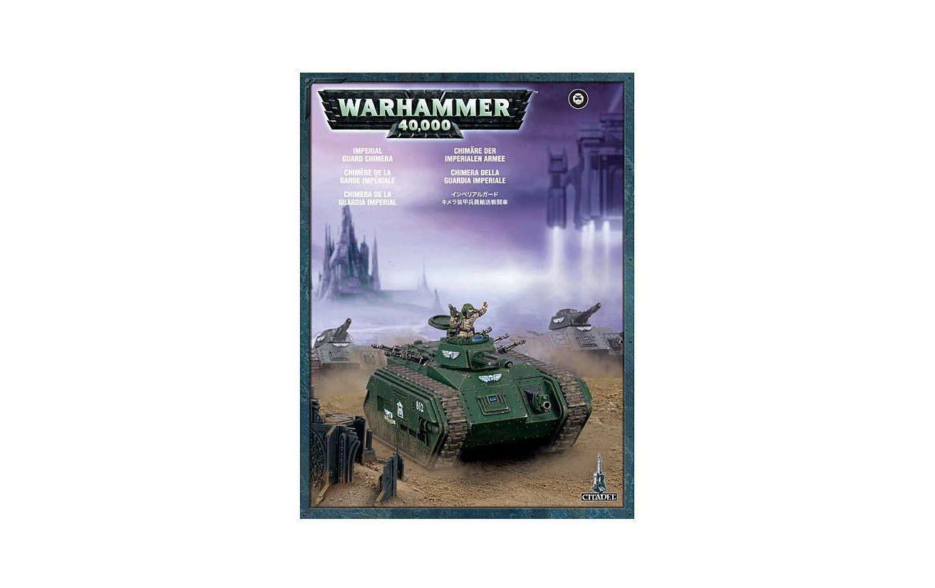 Fahrzeug Warhammer 40.000 Imperial Guard ChimeraBausatz für 1 Fahrzeug