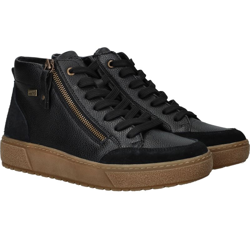 Remonte Veterboots Zwart Dames