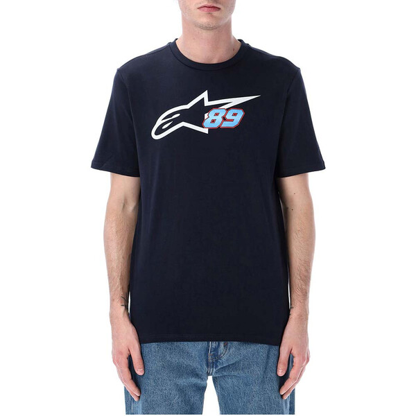 jorge martin - T-shirt Dual 89 Alpinestars Bleu