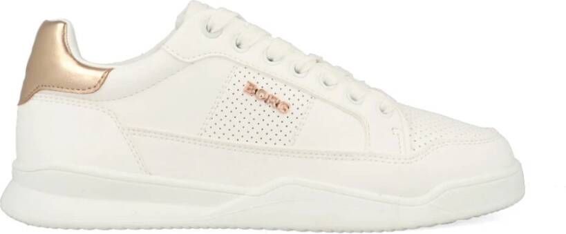 Björn Borg L300 PRF MET K sneakers wit roségoud