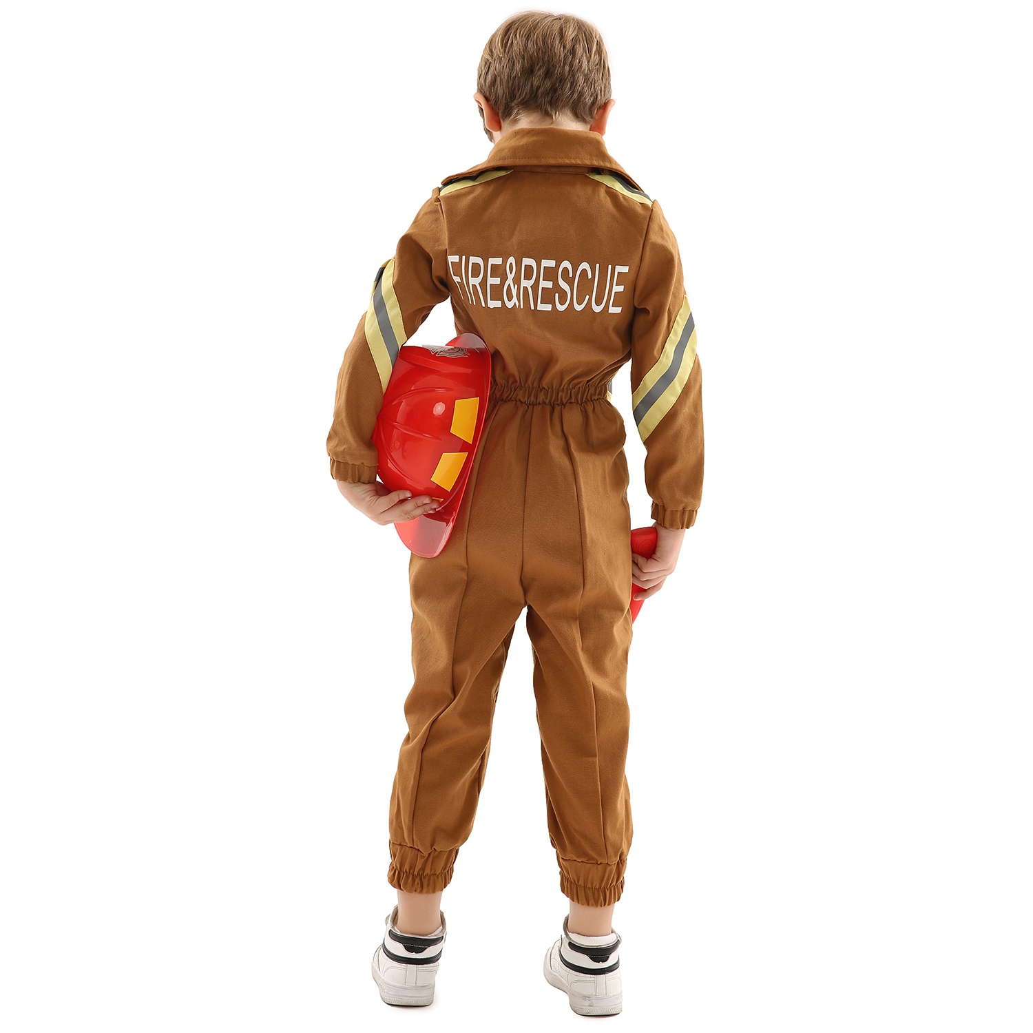 Kinderkostüm Feuerwehr Grösse 128