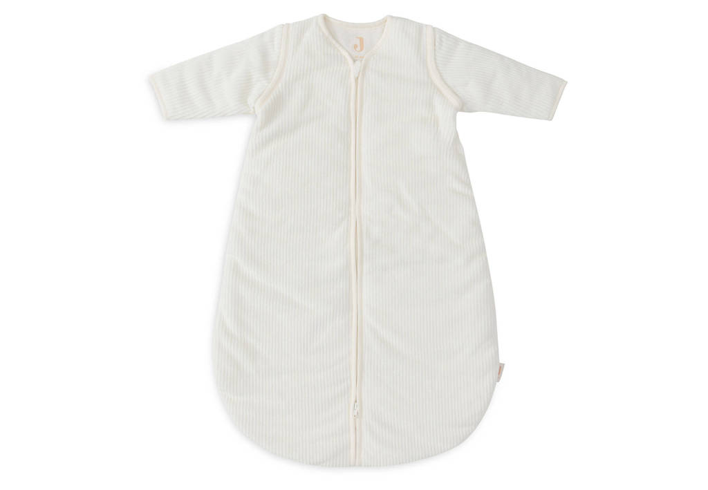 slaapzak met afritsbare mouw Rib - Ivory