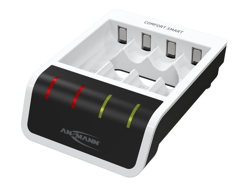 Ansmann Ladegerät Comfort Smart  Micro-USB   4x AA 2100 mAh Mit 