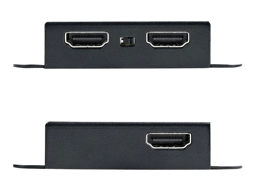 StarTech.com HDMI Extender over CAT6/CAT5, 4K 30Hz/130ft (40m) or 1080p 60Hz/230ft (70m) Video Extender, 4K HDMI over Ethernet Extender, PoC HDMI Transmitter and Receiver Kit, IR Extension - Local Video Output - Video/audio ekspander - HDMI - over CA