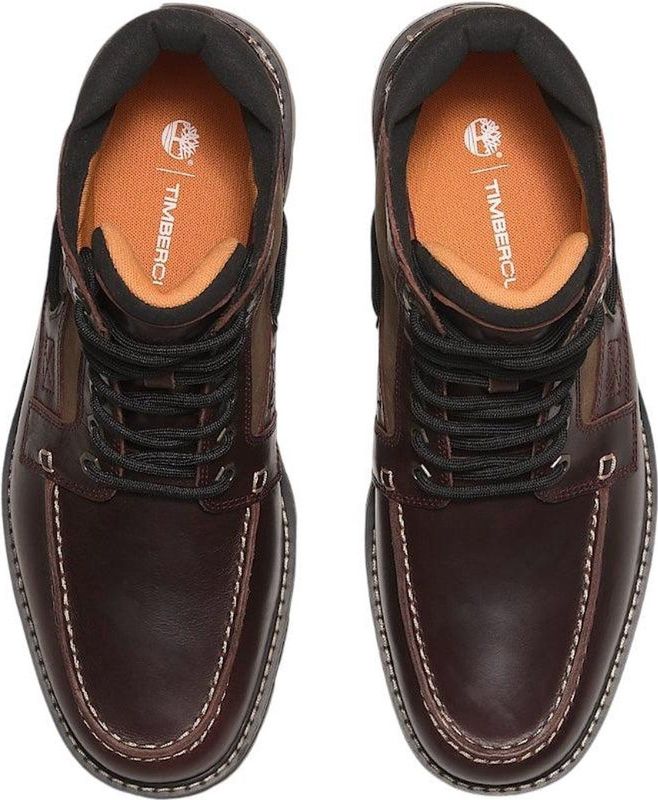 Timberland - Britton Road Mid - Leren Laarzen - Zwart - Leer - Duurzaam