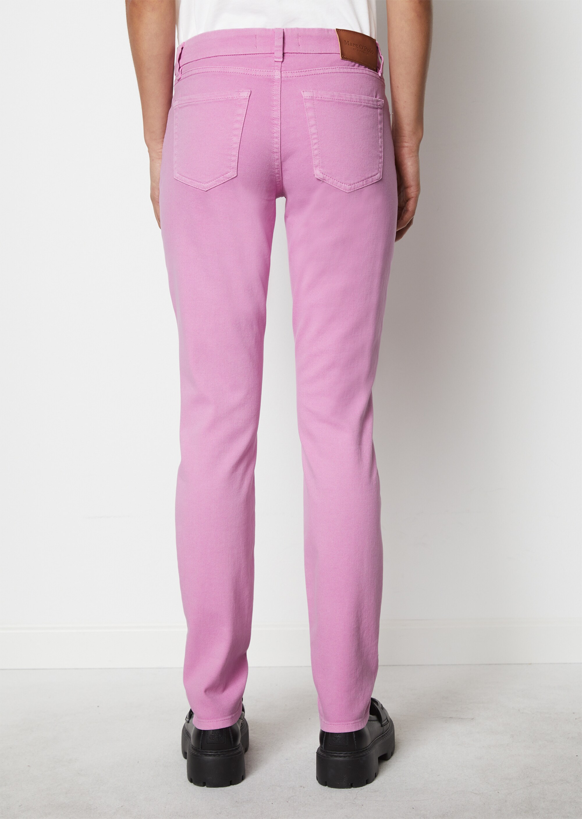 Hose Modell ALBY slimaus softem Stretch-Twill