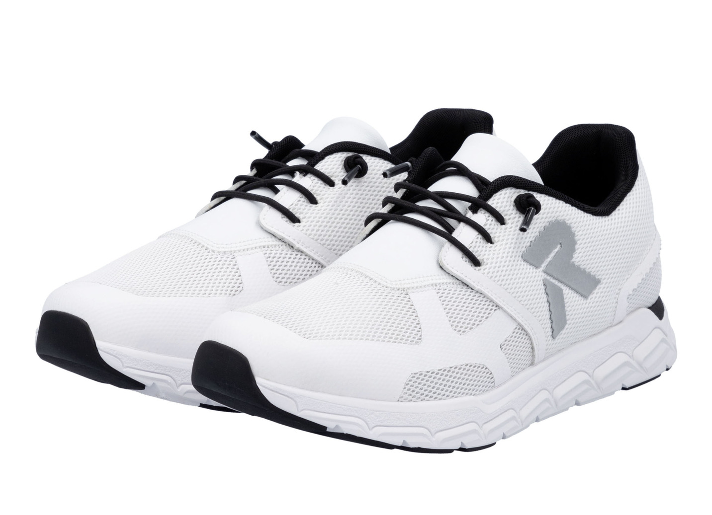 Rieker Sneaker aus teilweise beschichtetem Meshmaterial