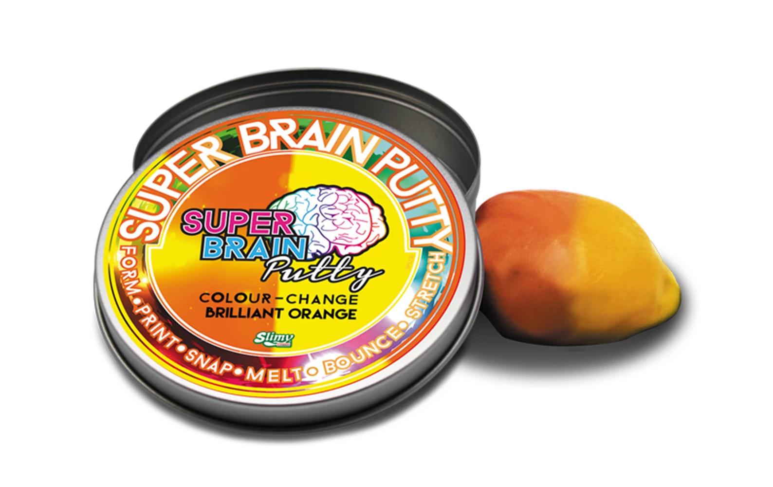 Knetmasse Slimy Super Brain Putty assortiert, 75 gWiederverwendbare Knetmasse
