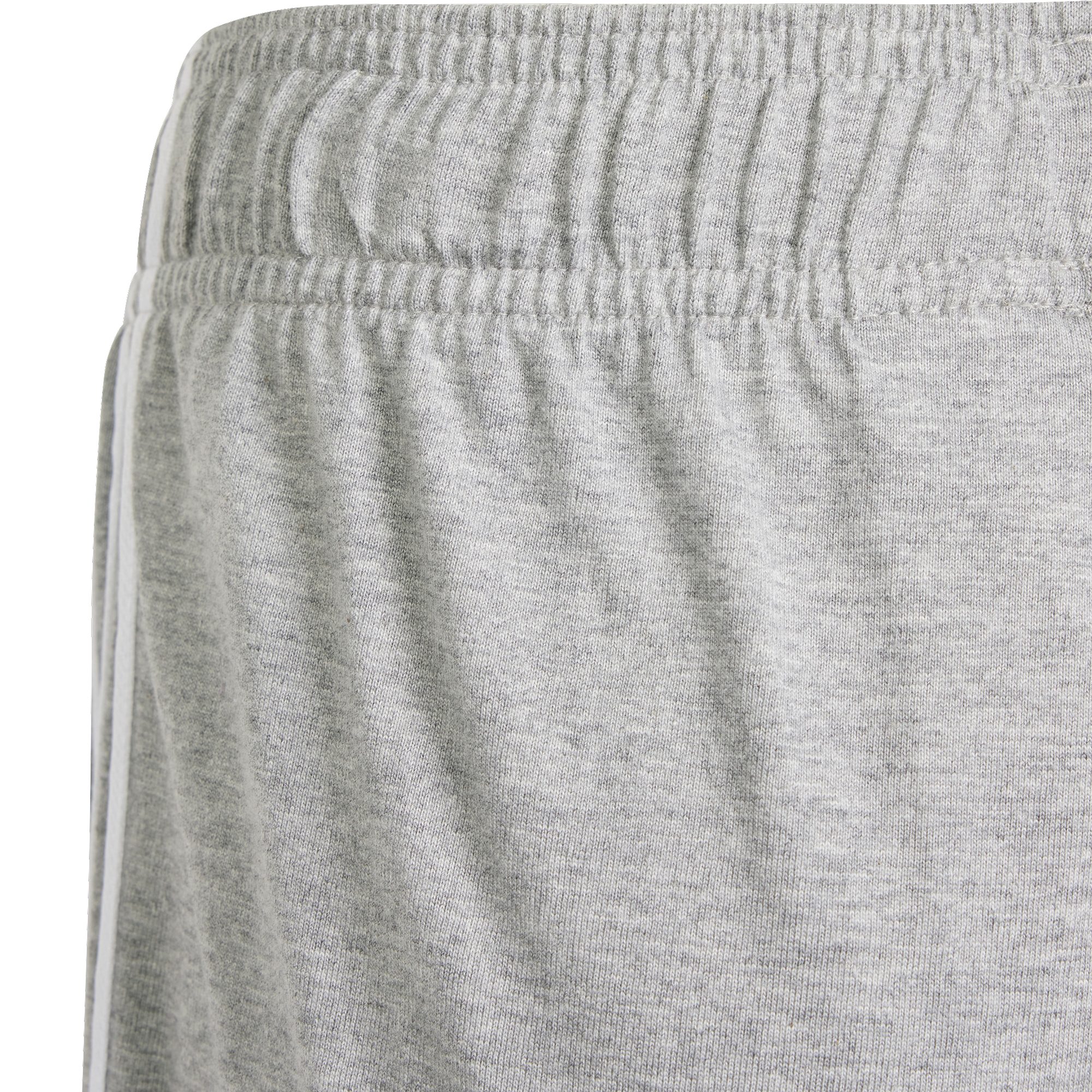 adidas Essentials 3-Streifen Knit Shorts Kinder medium grey heather