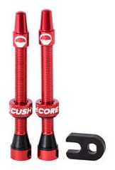 Valves Tubeless CushCore 55 mm Rouge