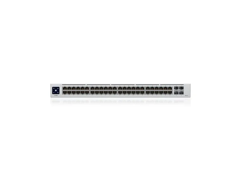 Ubiquiti UniFi Switch USW-48-POE - Switch - Administreret - 48 x 10/100/1000 (32 PoE )   4 x Gigabit SFP - monterbar på stativ, desktop - PoE  (195 W)