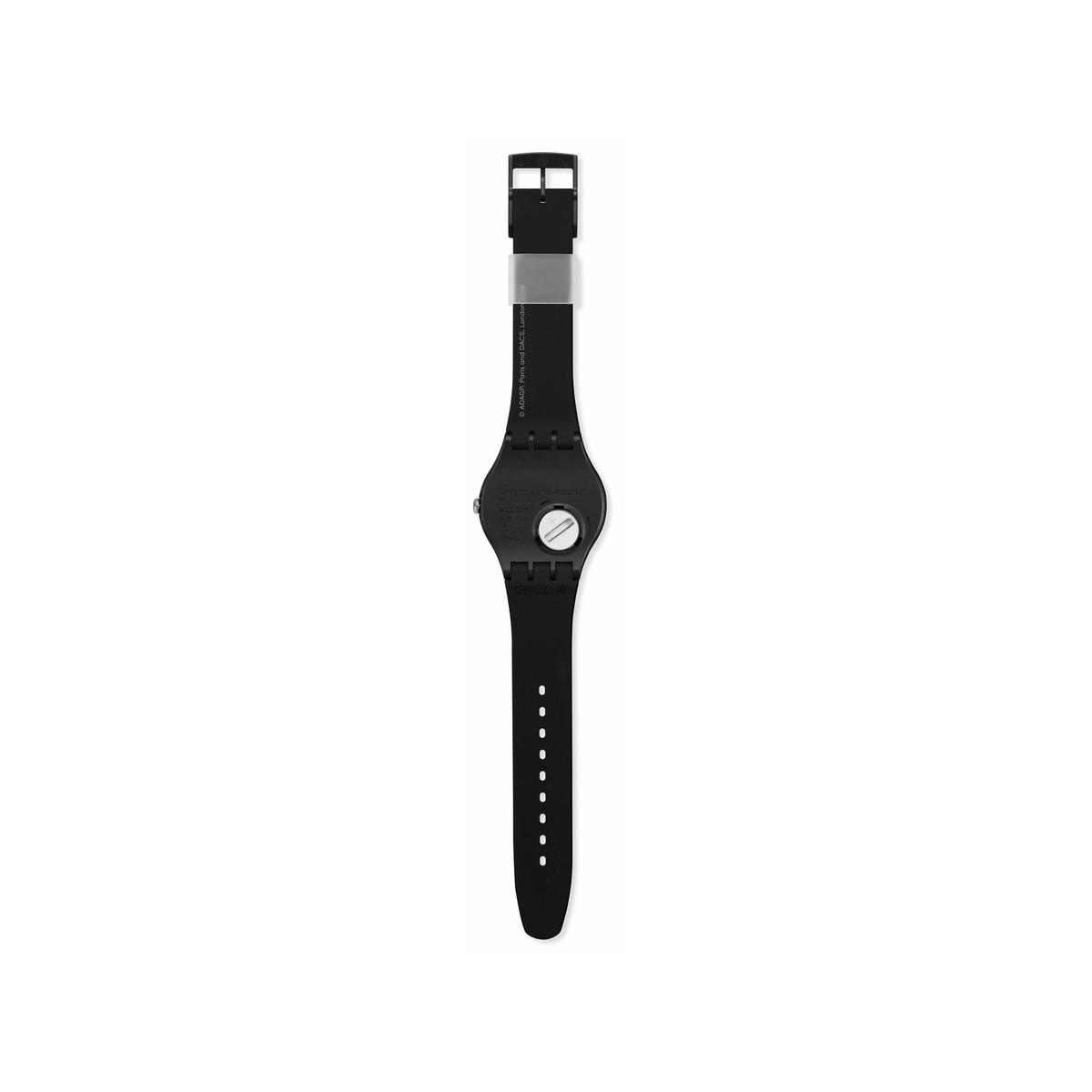 Montre SWATCH New gent bioceramic Leger's two women holding flowers homme bracelet silicone multicolore