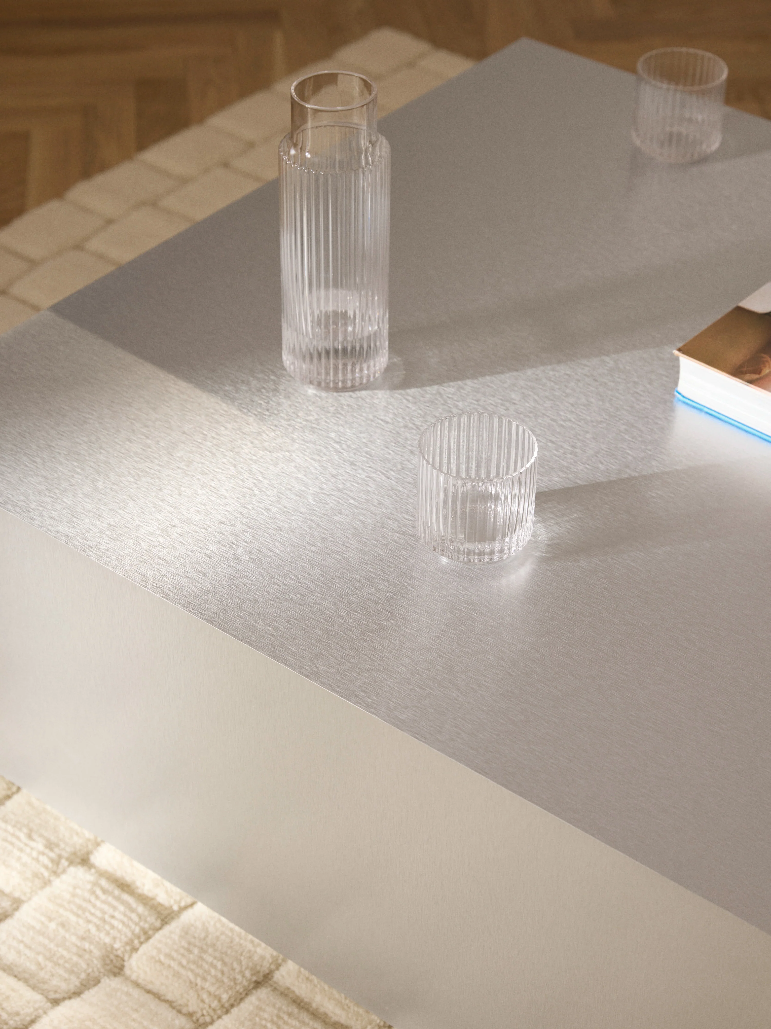 Salontafel Lesley met metaallook