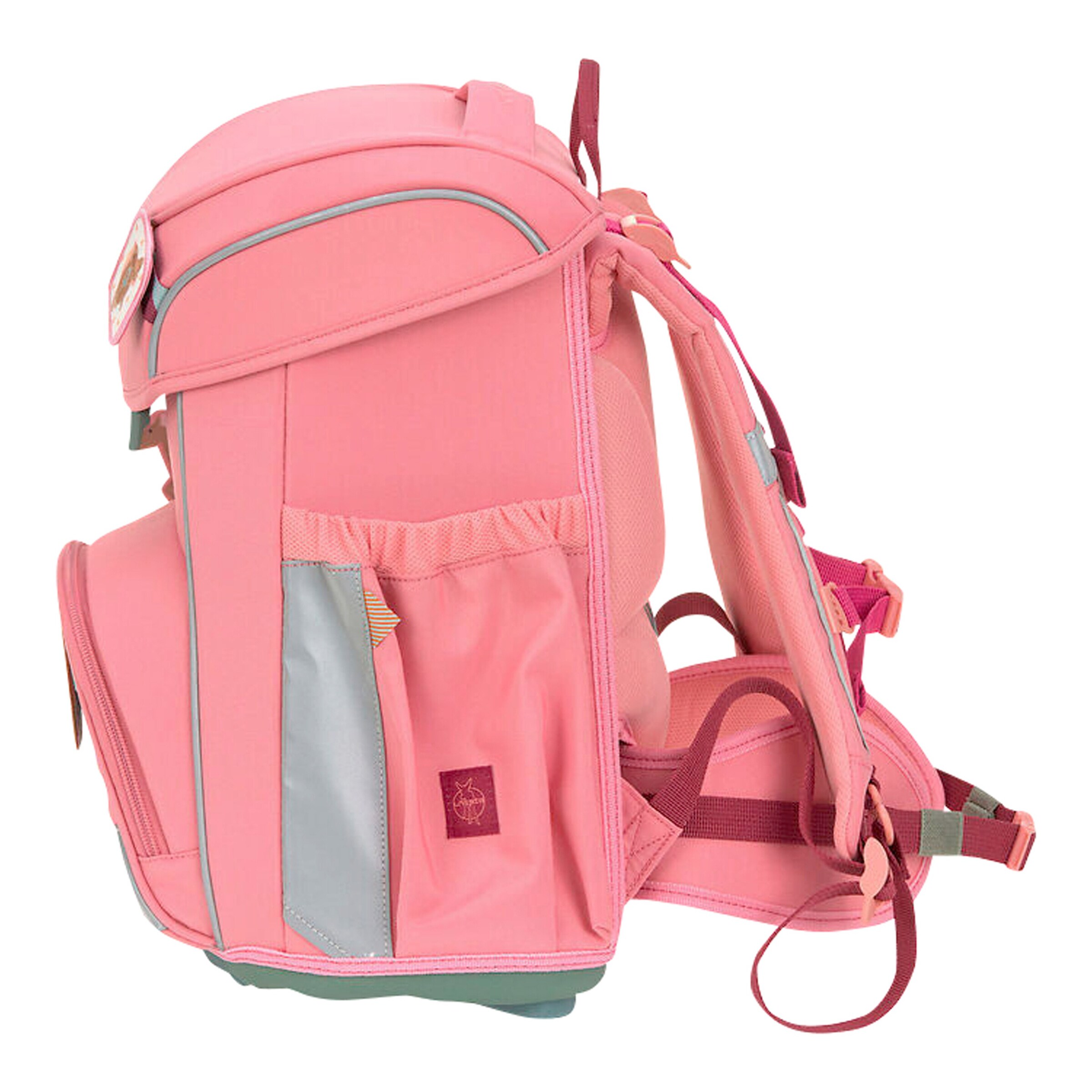 Lässig Schulranzen-Set Slim Unique 7-tlg. pink