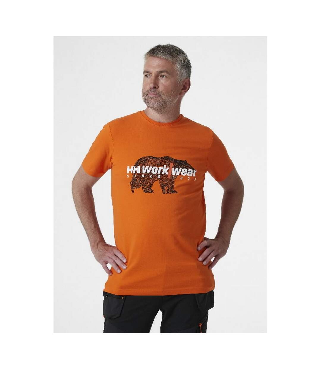 Helly Hansen - T-shirt - Homme (Orange foncé) - UTBC5078