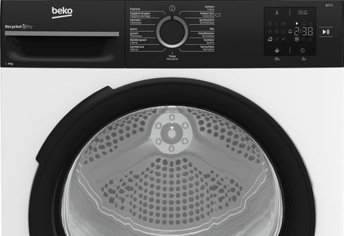 Beko - BM3T3823B - Warmtepompdroger - Wit - EcoGentle Technologie