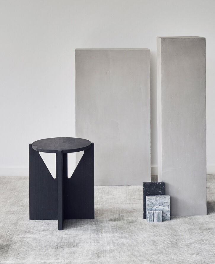 Kristina Dam Studio Stool – black Sort