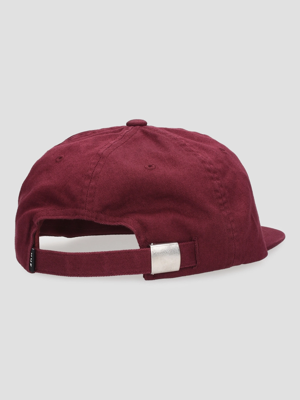 HUF Distressed Logo 5 Panel Cap raisin