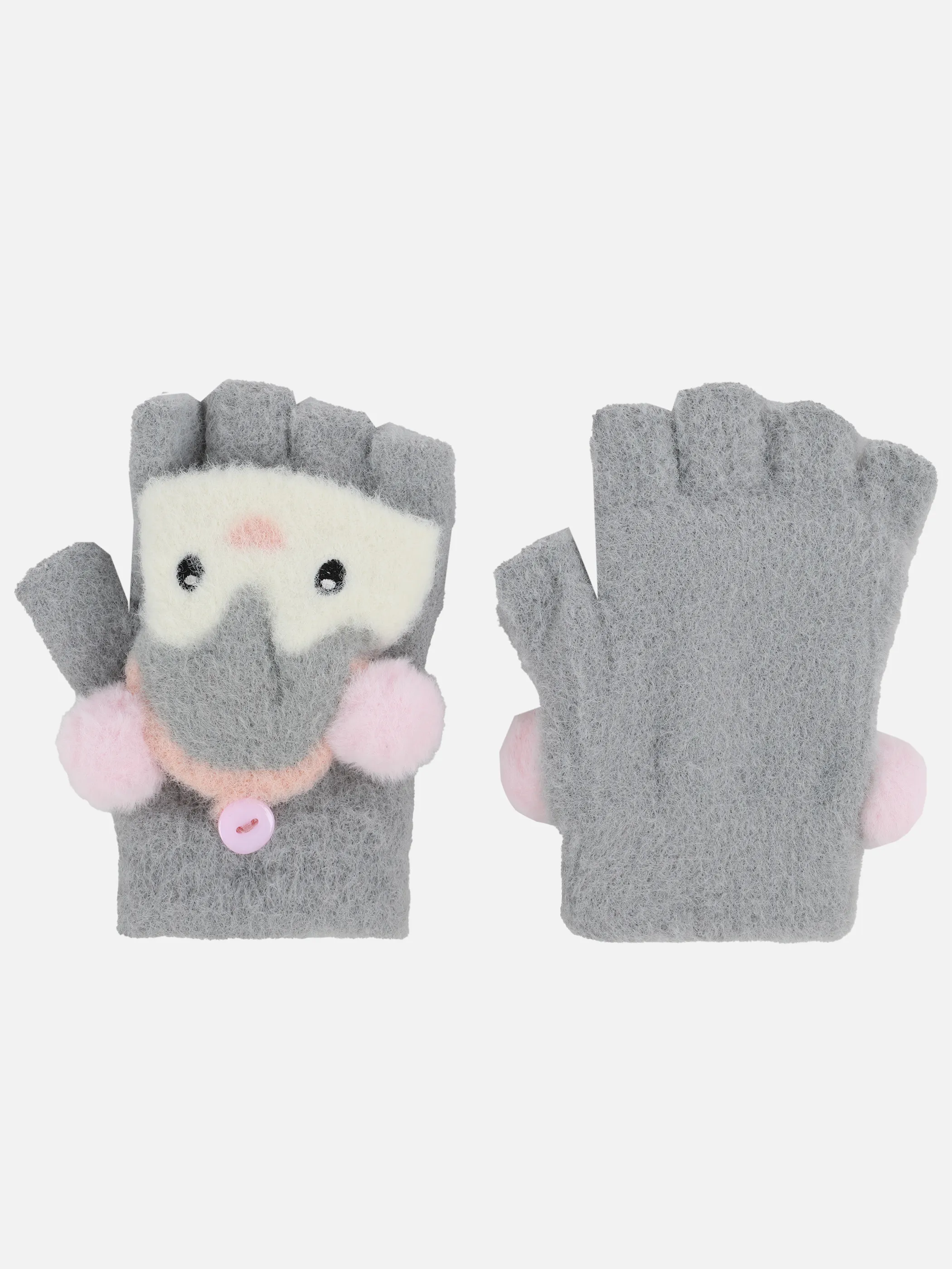Mädchen Handschuhe mit Tiergesicht
