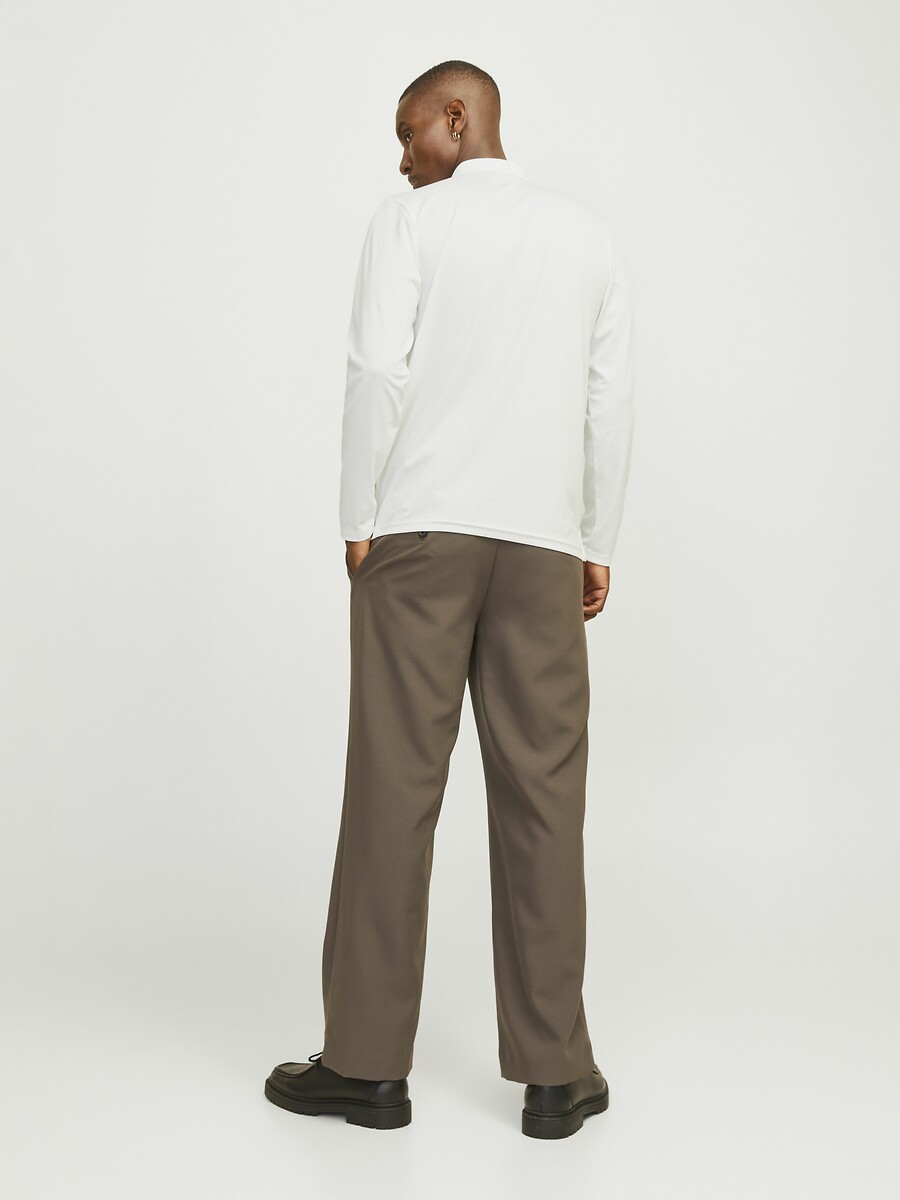 JACK & JONES<br>Camisa polo reta de manga comprida