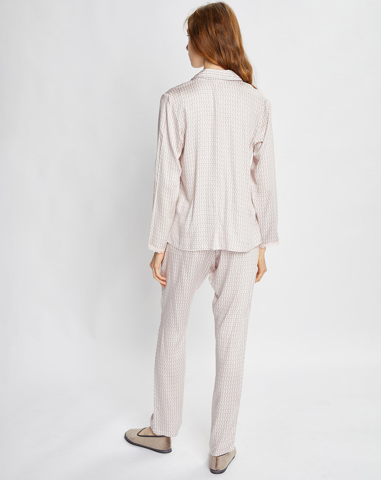 Le Chat Pyjama Angèle gris/rose