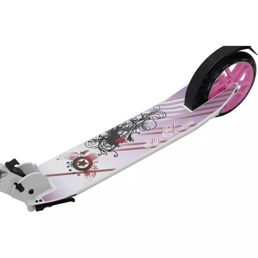 Star Scooter Roller 255mm Big Cruiser weiß, lila