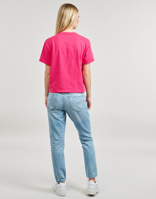 Tommy Jeans - TJW BXY BADGE TEE EXT - Rose
