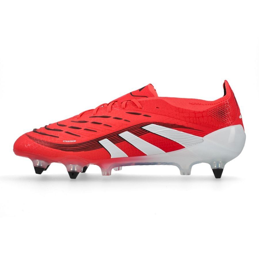 adidas Predator Elite SG Pure Victory - Lucid Red/Blanc/Noir