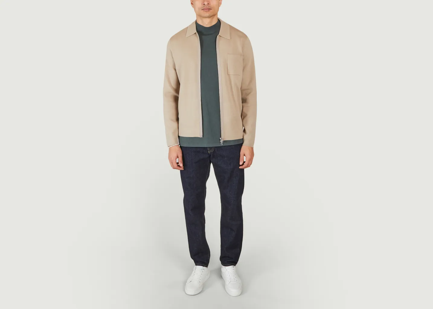 Cardigan léger zippé Guna X Samsoe Samsoe