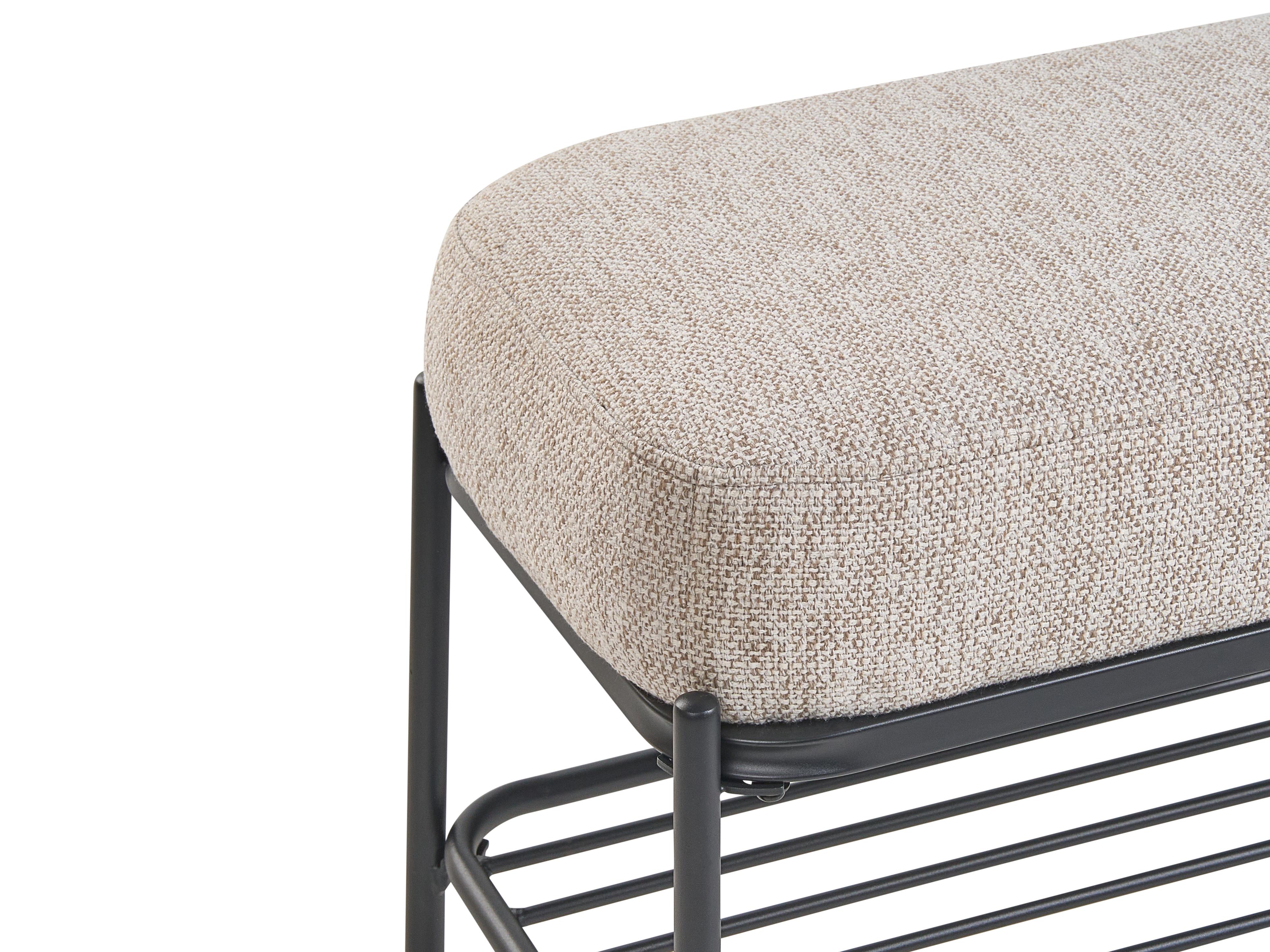 Schoenenbankje TRUCKEE Stof Beige