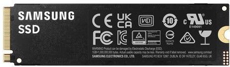 Samsung 990 PRO 1 TB M.2 PCI Express 4.0 NVMe V-NAND MLC
