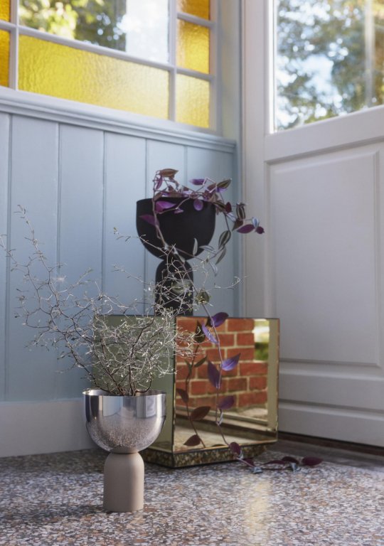 AYTM Torus bloempot small Ø17 taupe