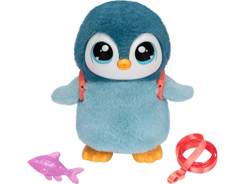 moose Plüsch Walking Penguin Little Live Pets 23 cm Interaktiver Plüsch-Pinguin