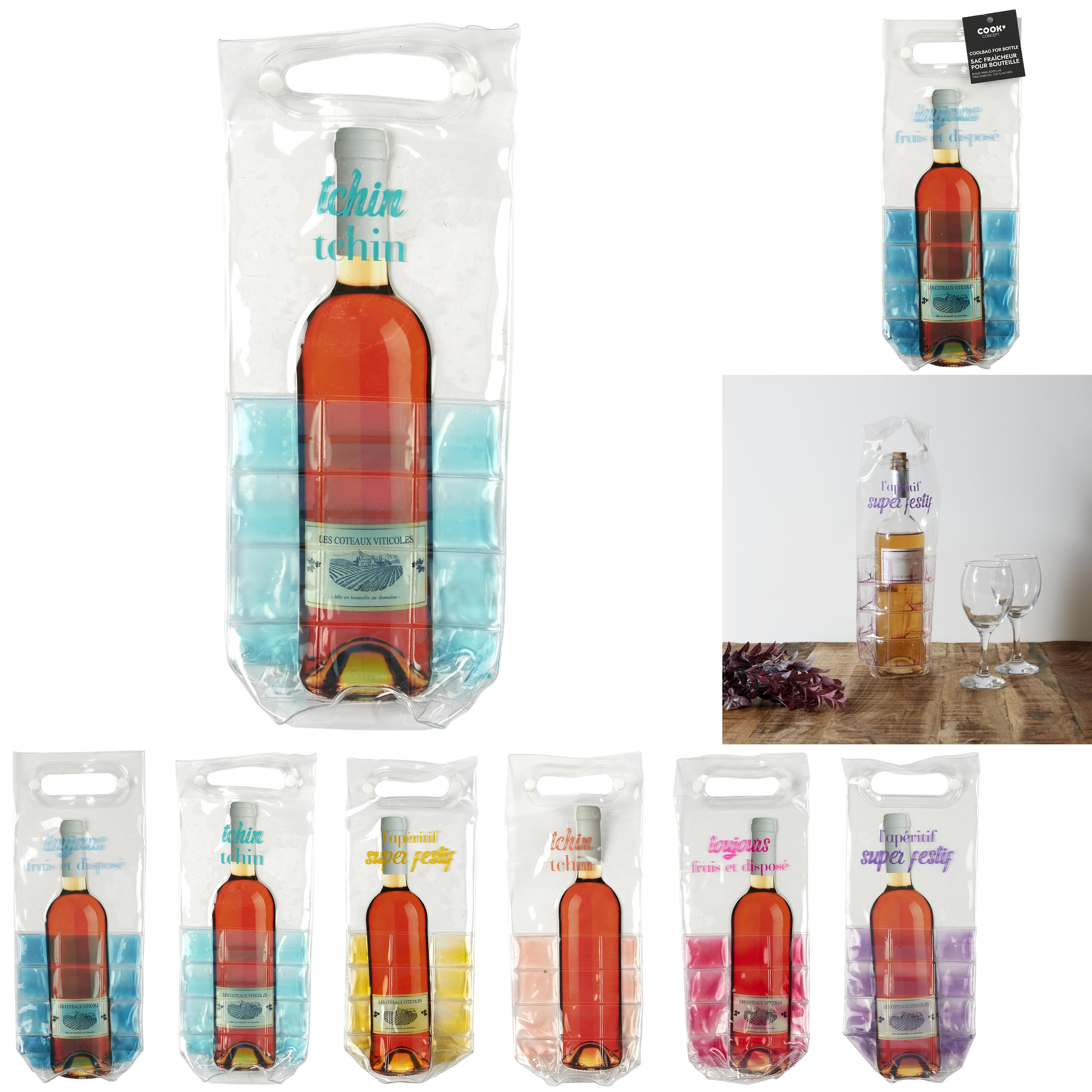 SAC FRAICHEUR POUR BOUTEILLE DE VIN A4 I12 M36