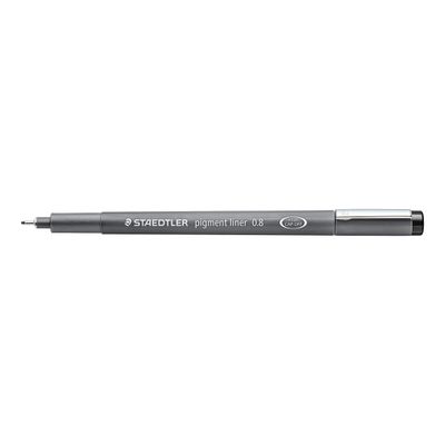 STAEDTLER pigment liner - Feutre fin - 0.8 mm - noir