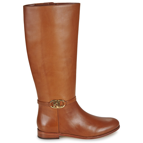 Lauren Ralph Lauren - BRIDGETTE-BOOTS-TALL BOOT Cognac