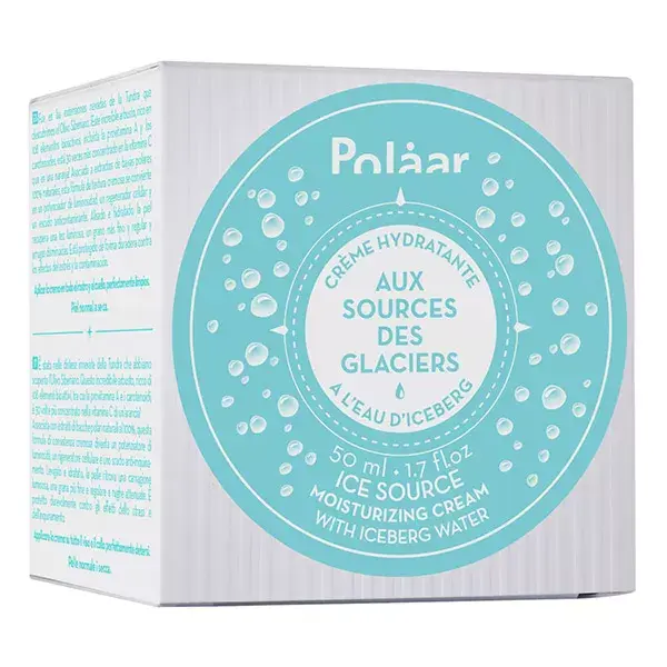 Polaar Aux Sources des Glaciers Crème Hydratante à l'Eau d'Iceberg 50ml